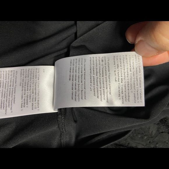 Escada Dalisa Black Lace Evening Dress NWT - Picture 8 of 10